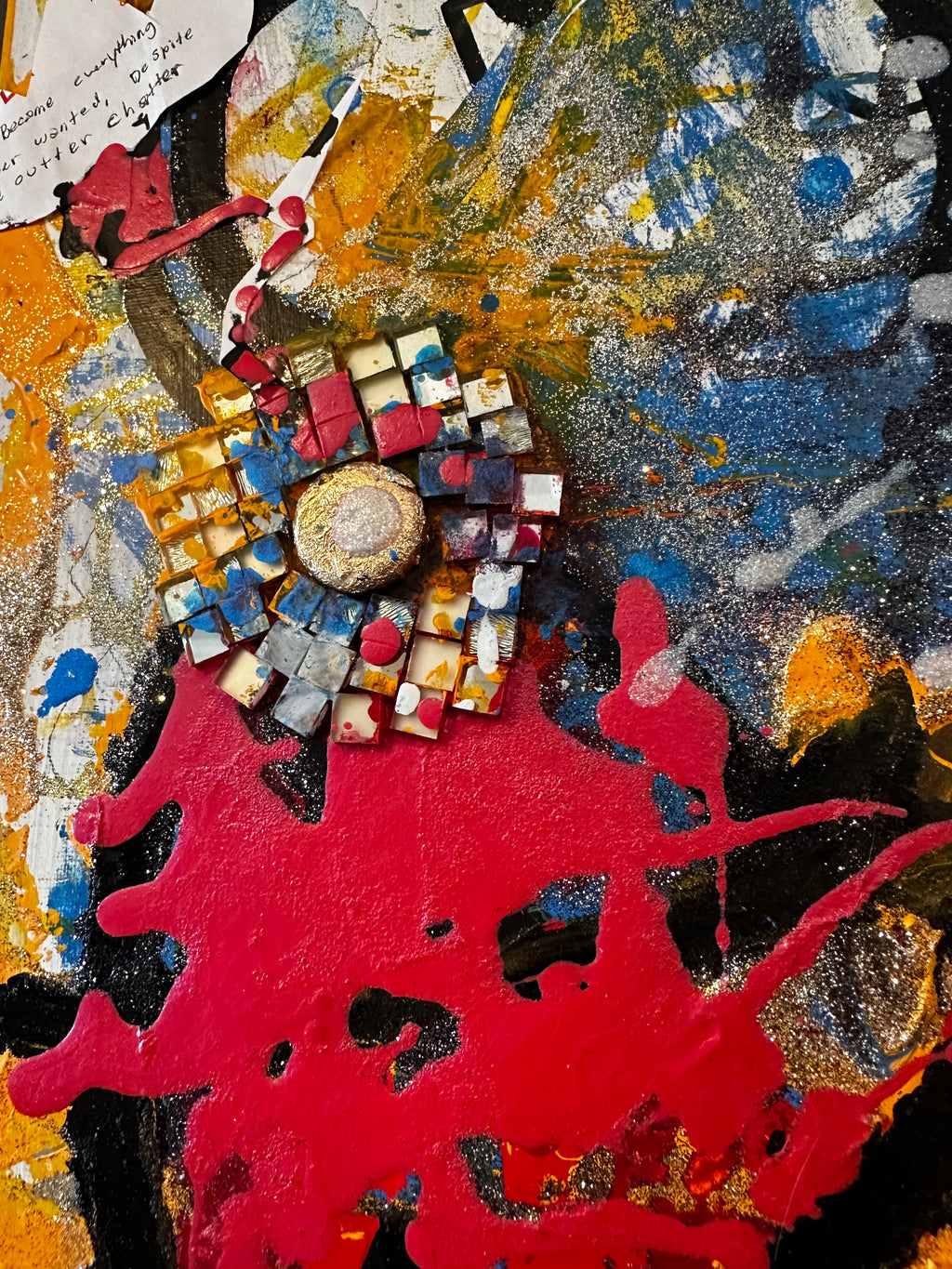 SUNSET OUTTERCHATTER — Studio Shot | Cloud Kent Original Art