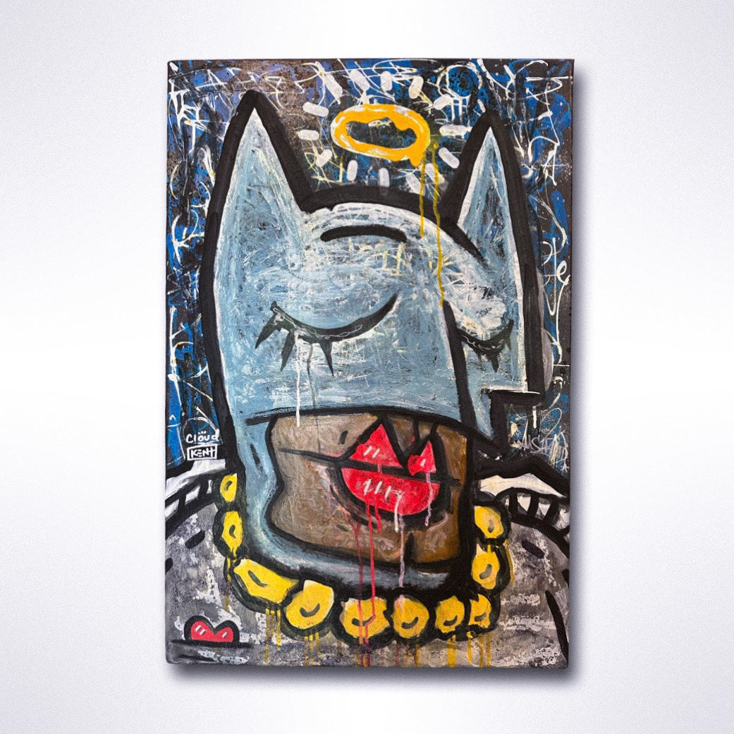 THE FLYEST KNIGHT — Detail View | Cloud Kent Original Art