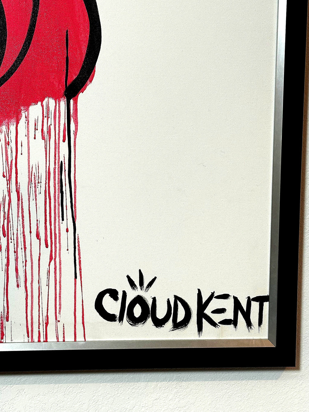 AMOR DE FLOR — Collector View | Cloud Kent Original 1-of-1 Painting
