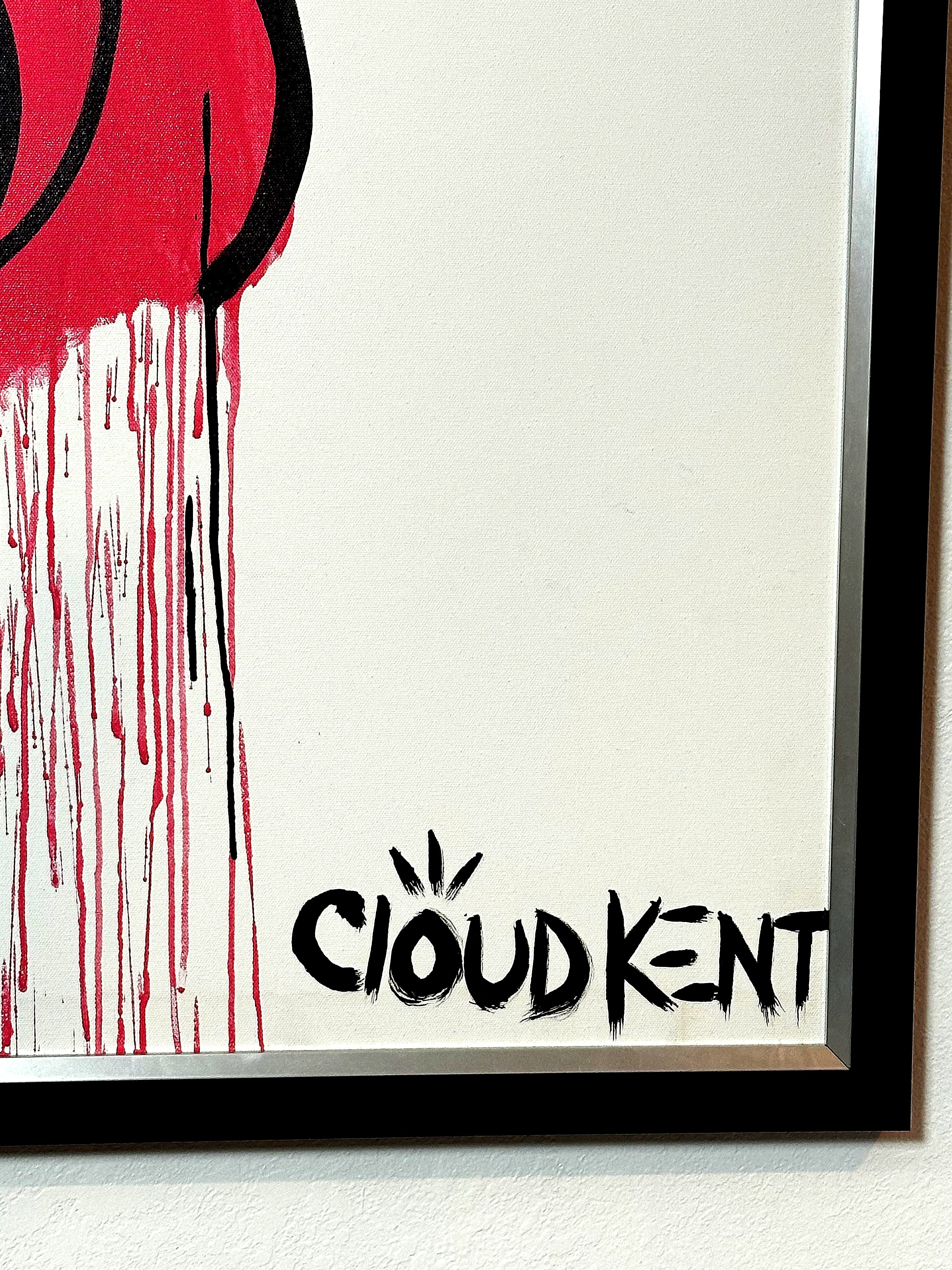AMOR DE FLOR — Collector View | Cloud Kent Original 1-of-1 Painting