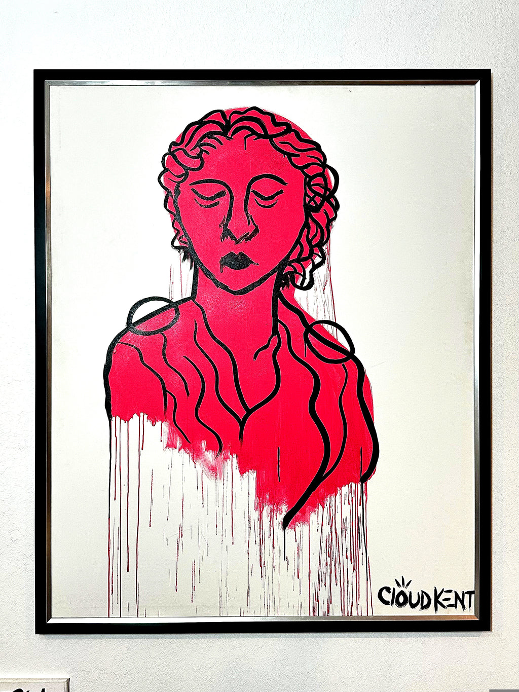 AMOR DE FLOR — Original Painting by Cloud Kent | Spiritual Neo-Pop Expressionism New York