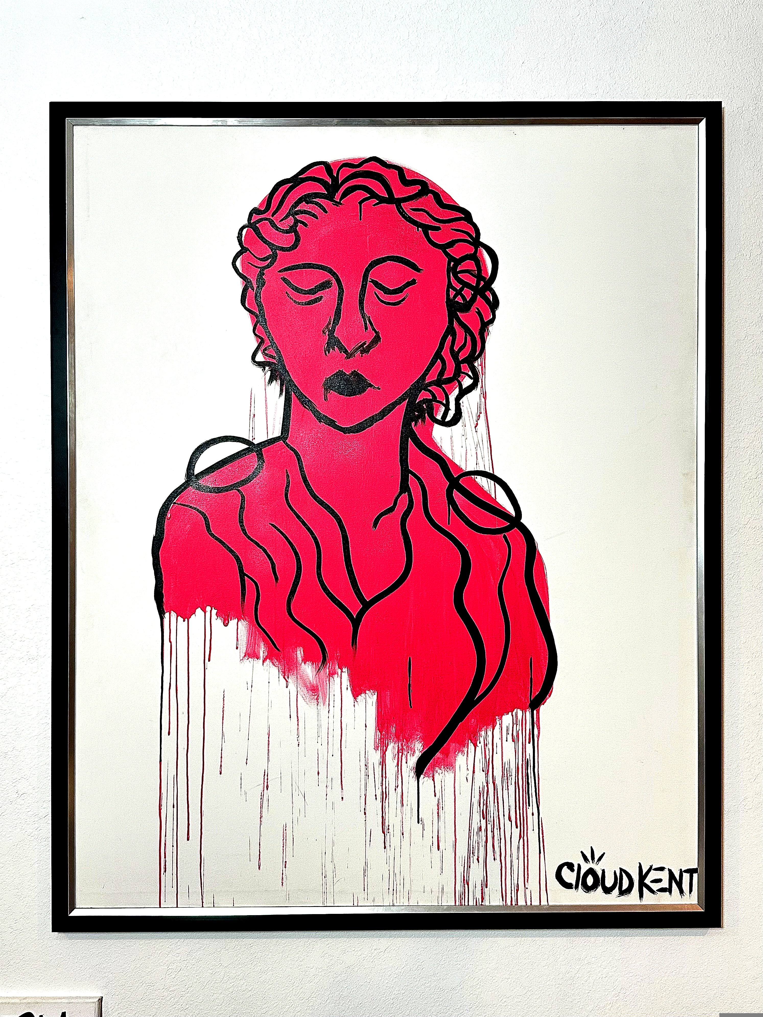 AMOR DE FLOR — Original Painting by Cloud Kent | Spiritual Neo-Pop Expressionism New York