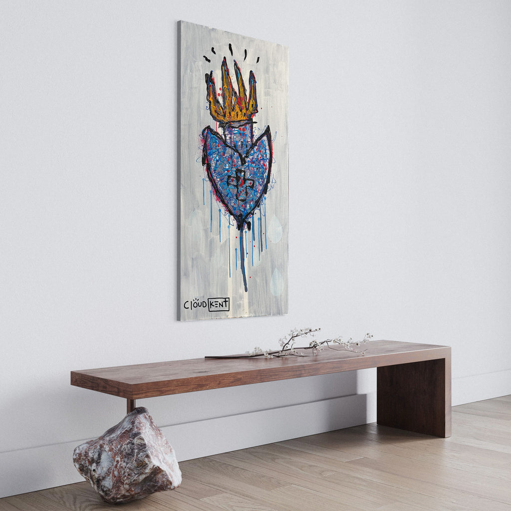 KING AMOUR — Detail View | Cloud Kent Original Art